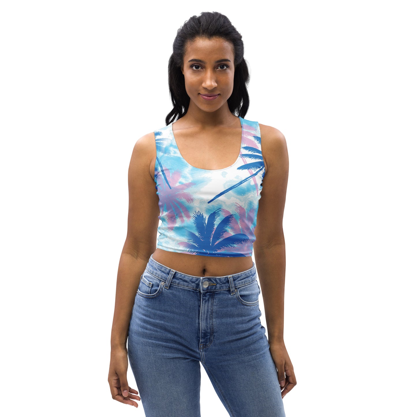 XCLUSIF POETIX MIAMI Women's Tank Crop Top