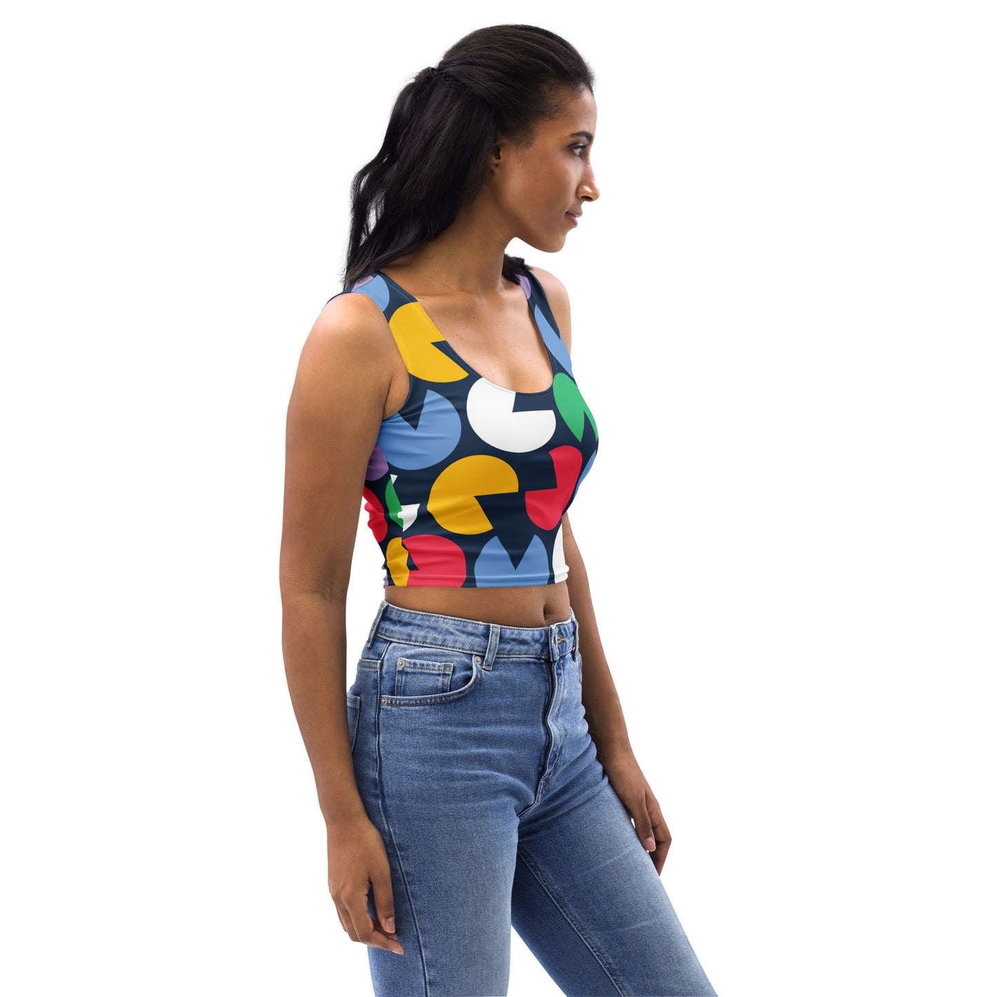 XCLUSIF POETIX VIBRANT Women's Crop Top