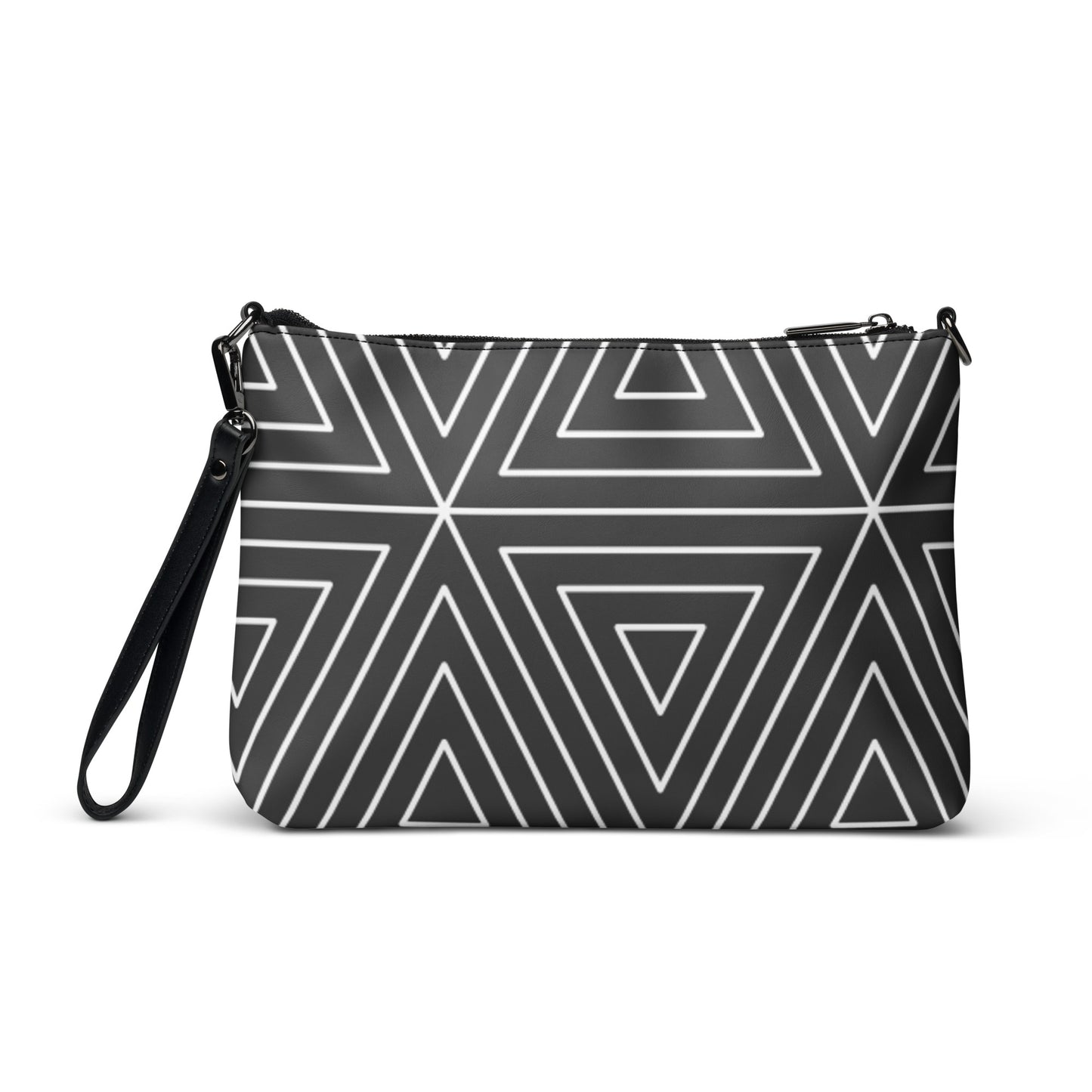 XCLUSIF POETIX BLACK TRIANGLE Crossbody bag