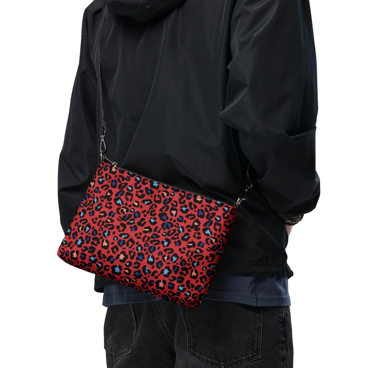 XCLUSIF POETIX RED LEOPARD Crossbody bag