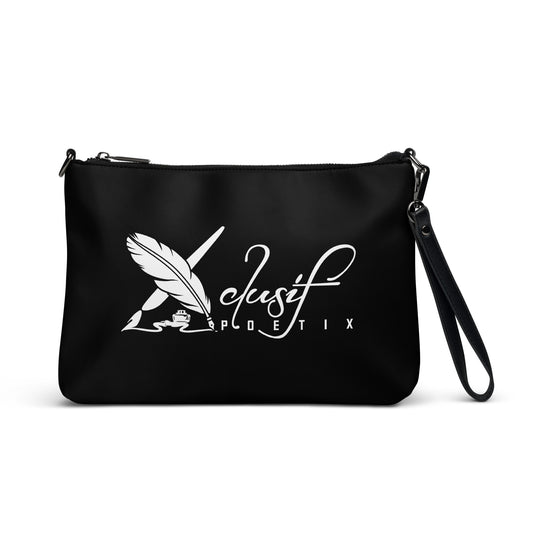 XCLUSIF POETIX BLACK & WHITE Crossbody bag