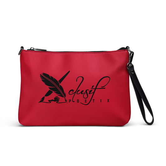 XCLUSIF POETIX RED & BLACK Crossbody bag