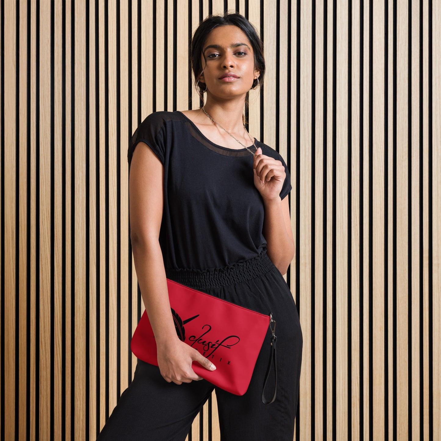 XCLUSIF POETIX RED & BLACK Crossbody bag