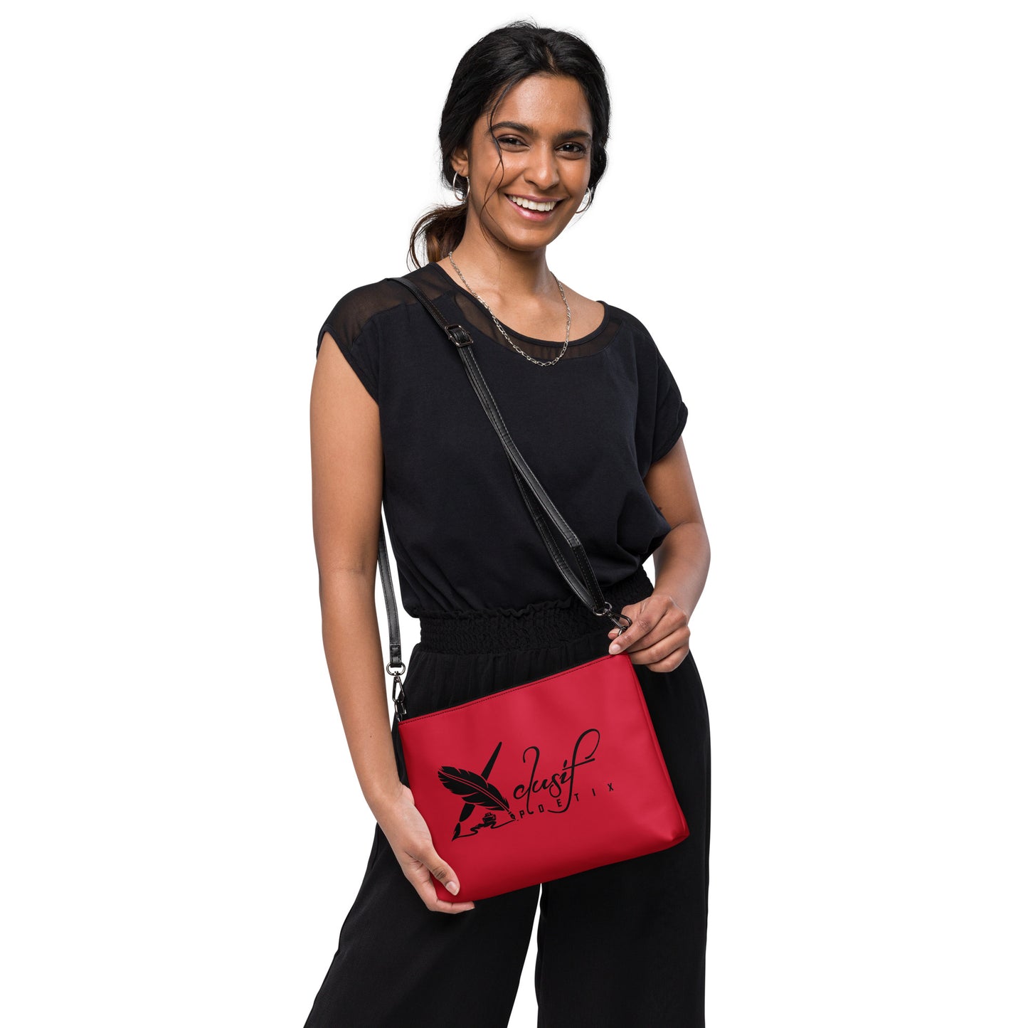 XCLUSIF POETIX RED & BLACK Crossbody bag