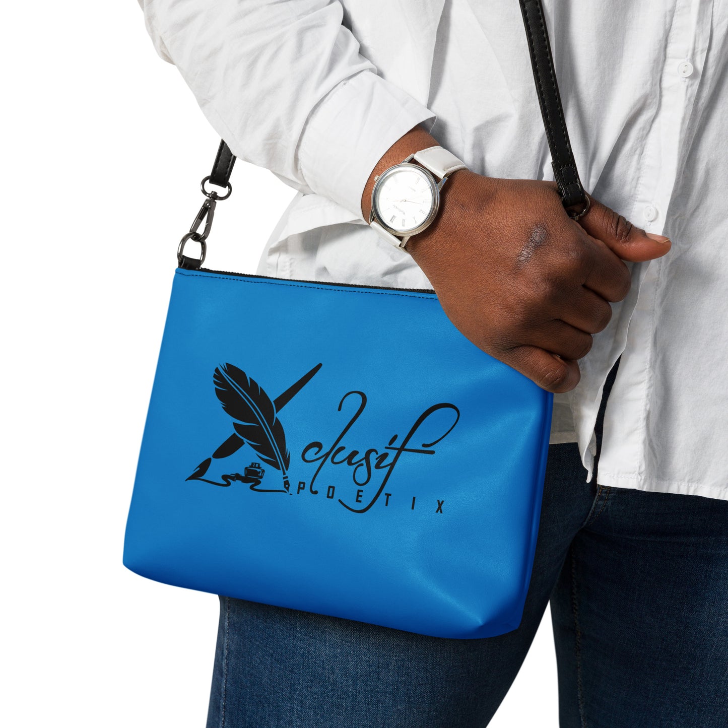 XCLUSIF POETIX BLUE & BLACK Crossbody bag