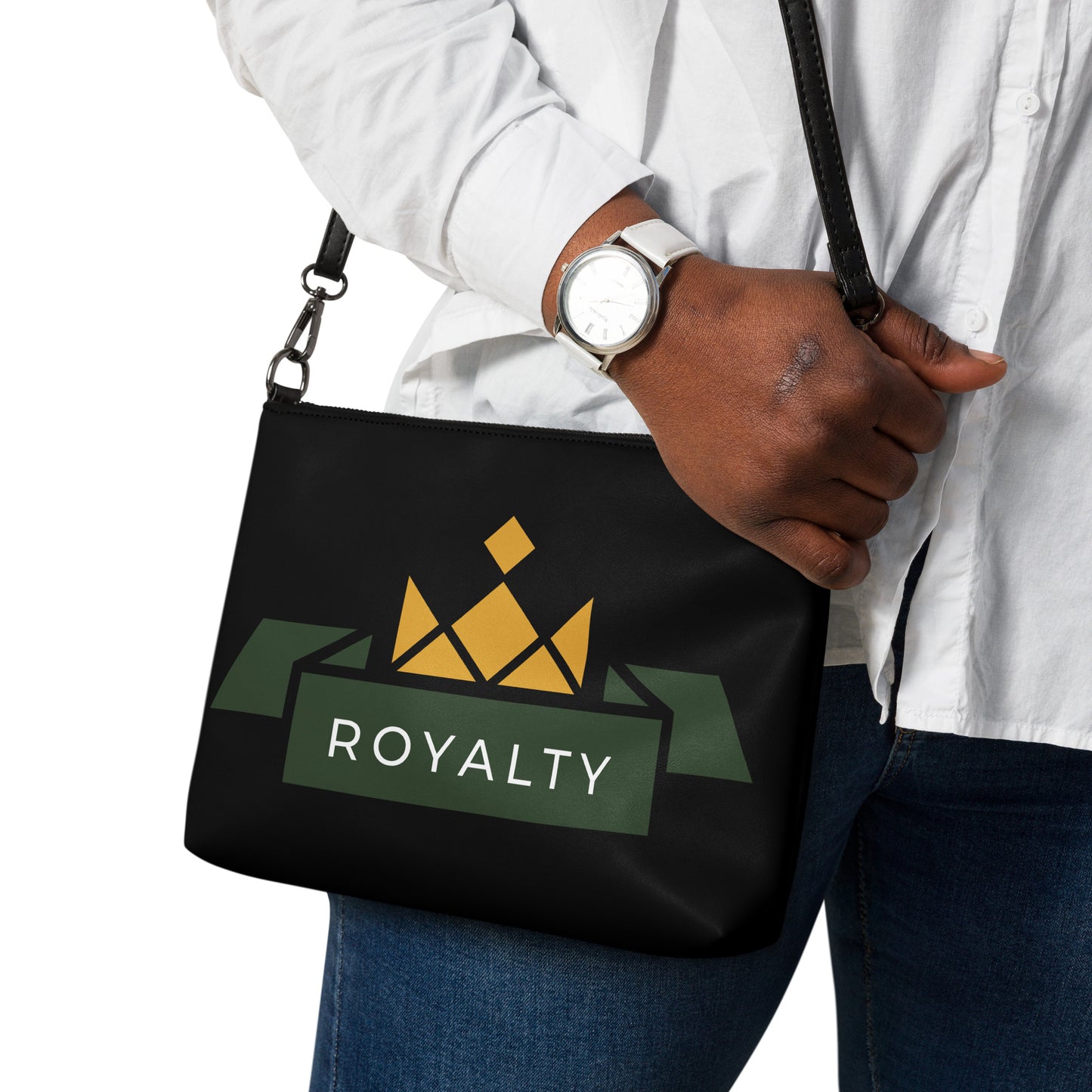 ROYALTY BY XCLUSIF POETIX BLACK Crossbody bag