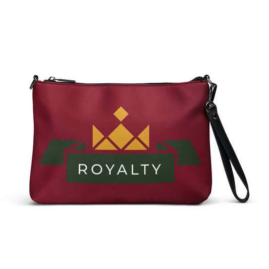 ROYALTY BY XCLUSIF POETIX BURGUNDY Crossbody bag