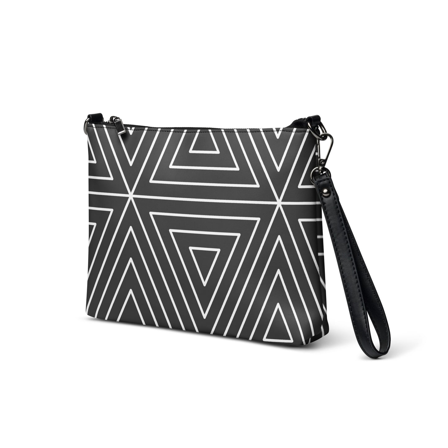 XCLUSIF POETIX BLACK TRIANGLE Crossbody bag