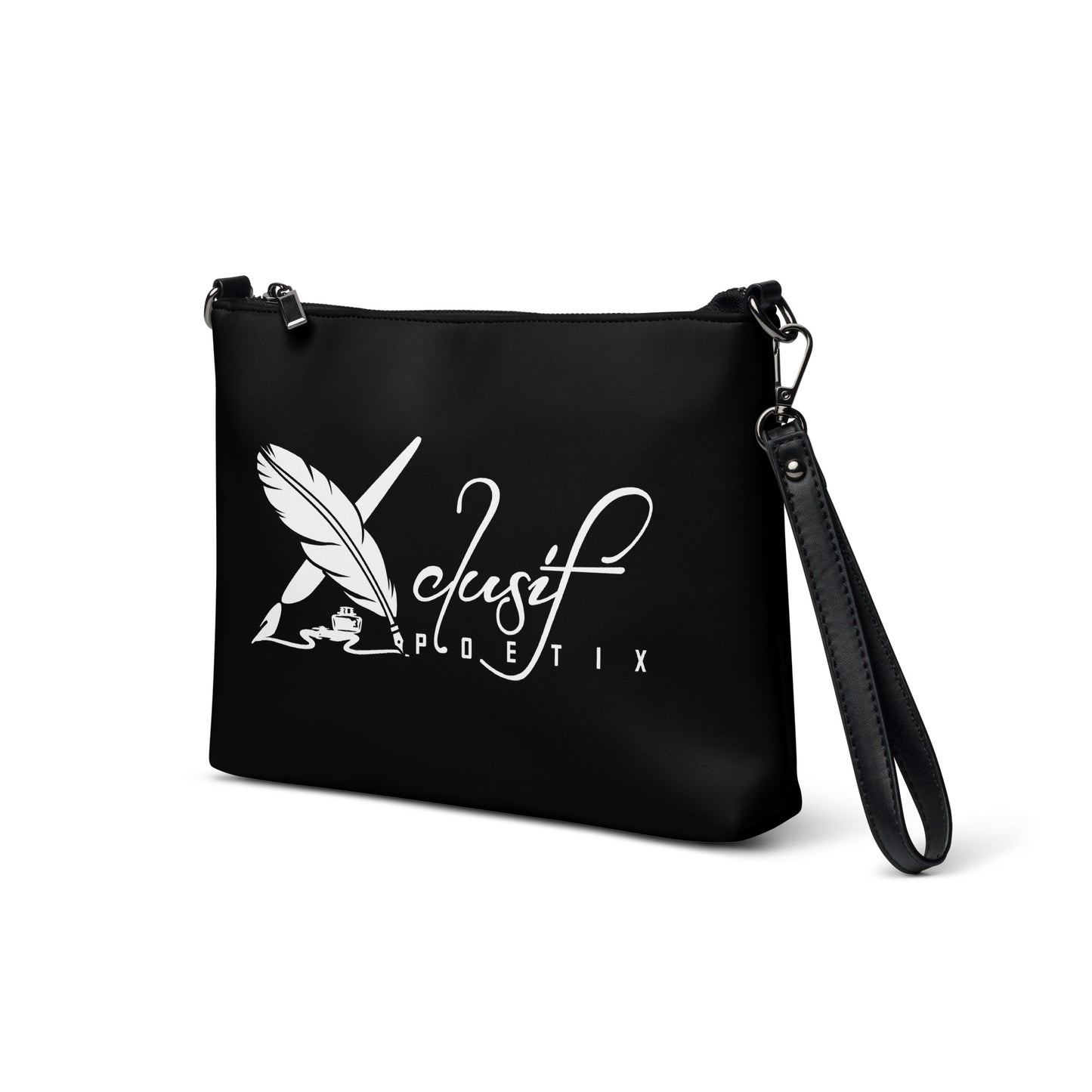 XCLUSIF POETIX BLACK & WHITE Crossbody bag