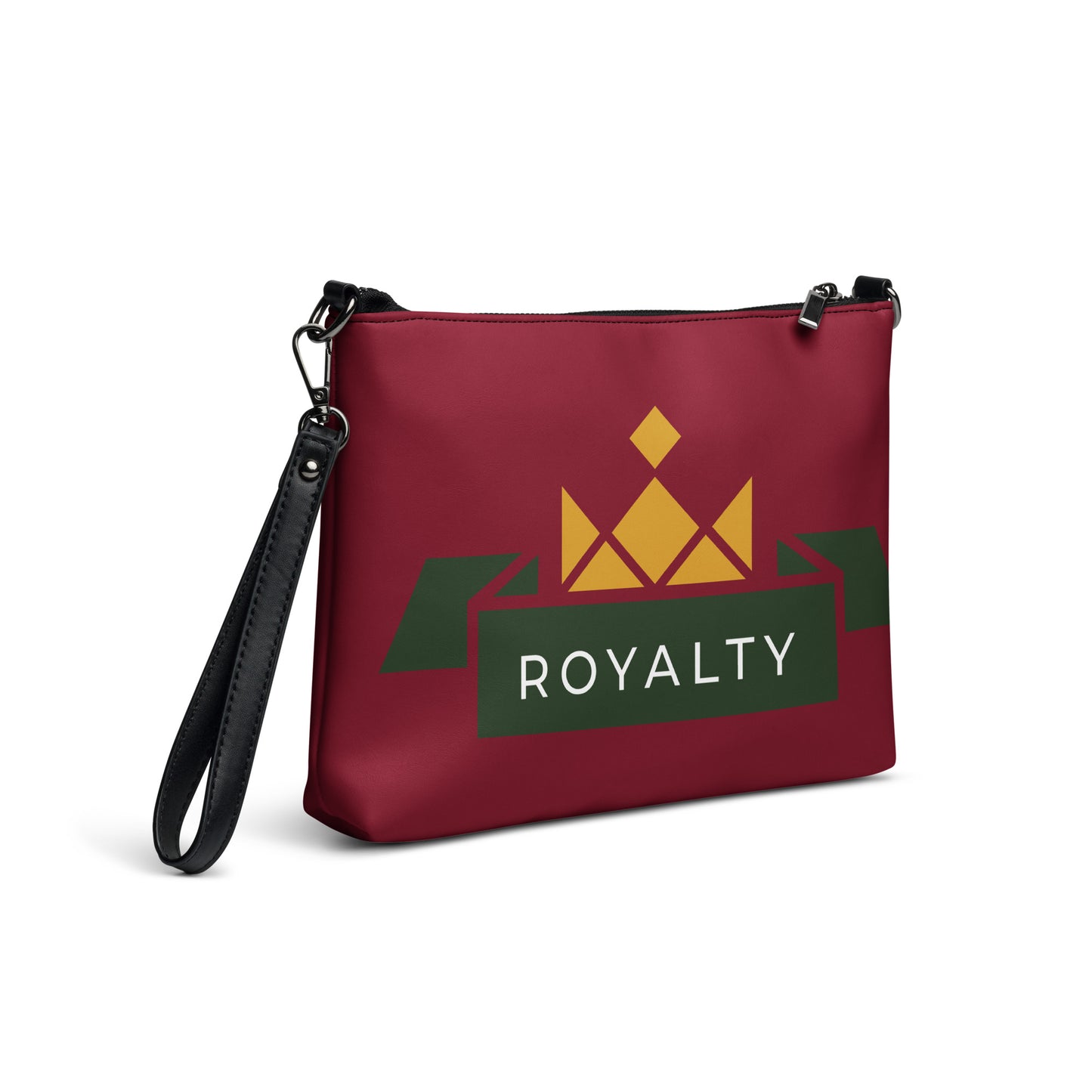 ROYALTY BY XCLUSIF POETIX BURGUNDY Crossbody bag