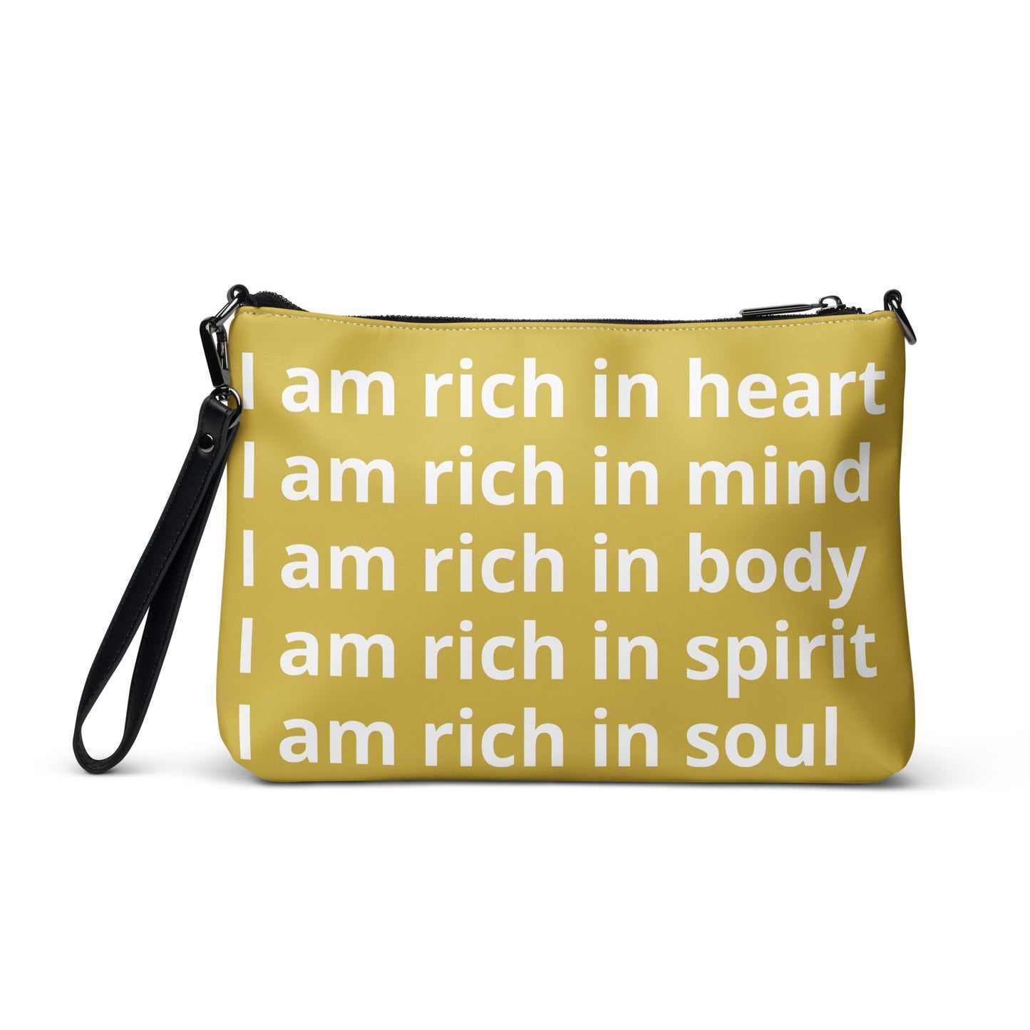 RICH BY XCLUSIF POETIX GOLD & WHITE Crossbody bag