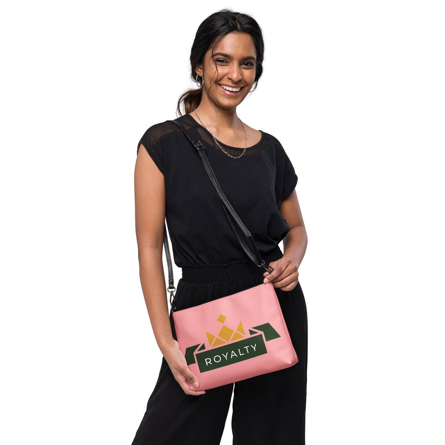 ROYALTY BY XCLUSIF POETIX PINK Crossbody bag