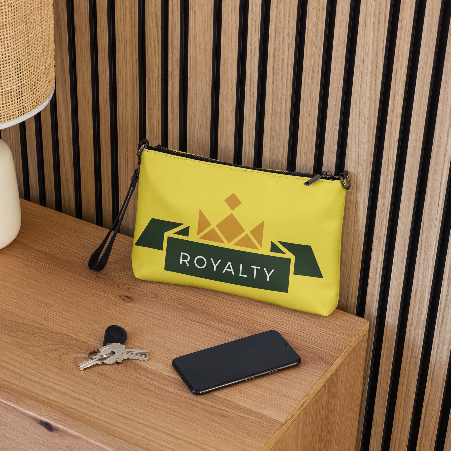 ROYALTY BY XCLUSIF POETIX YELLOW Crossbody bag