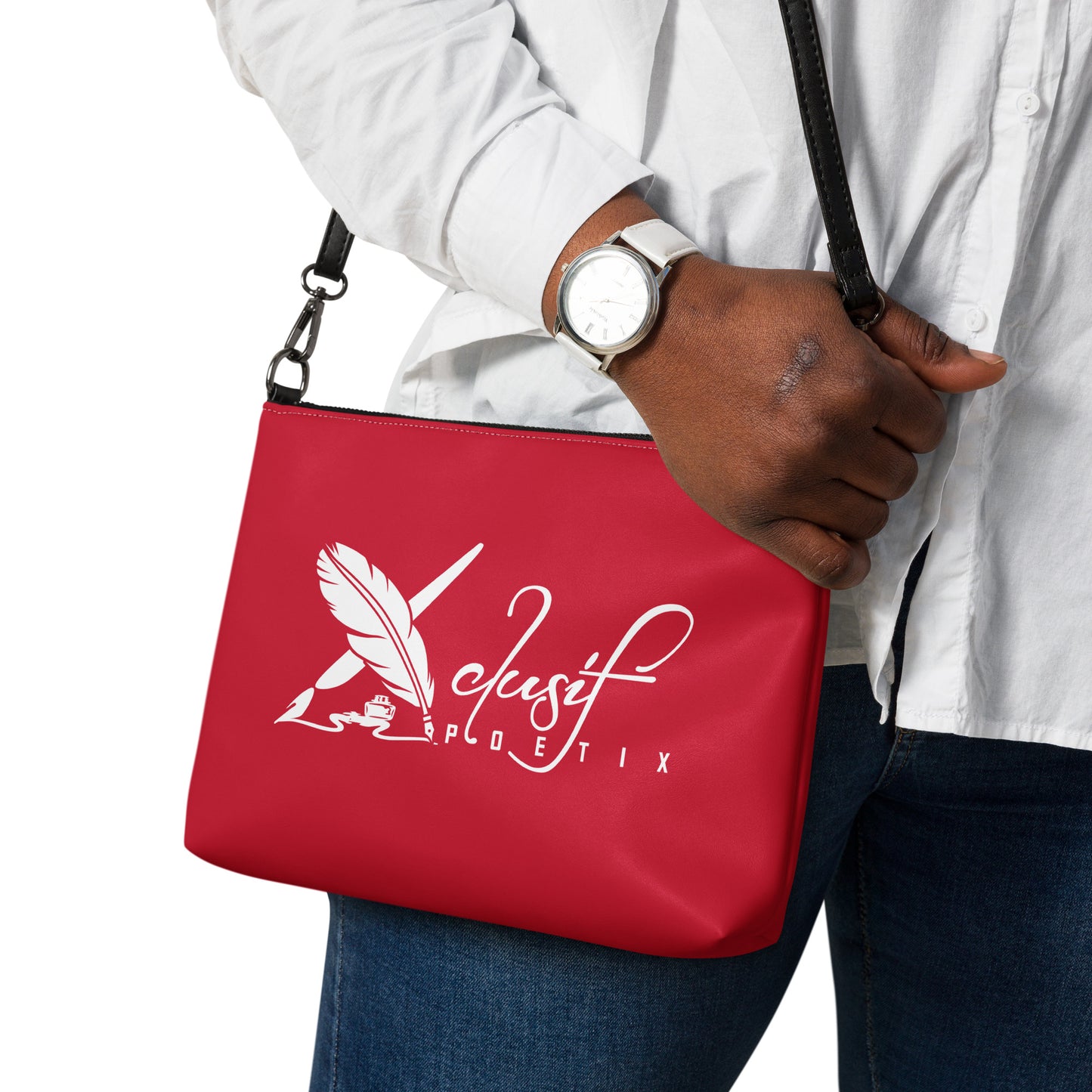 XCLUSIF POETIX RED & WHITE Crossbody bag