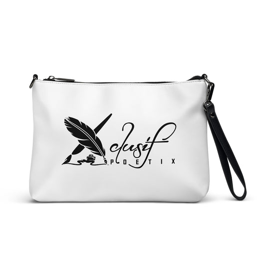 XCLUSIF POETIX WHITE & BLACK Crossbody bag