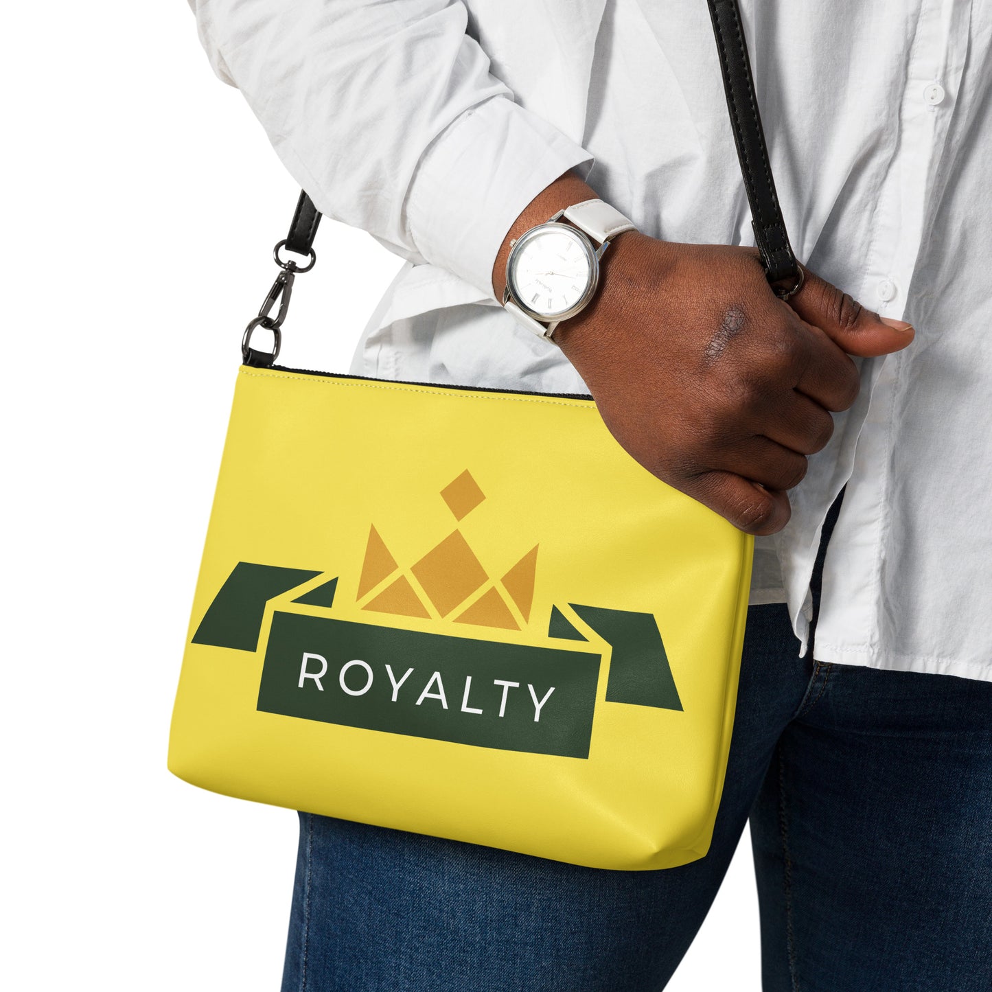 ROYALTY BY XCLUSIF POETIX YELLOW Crossbody bag