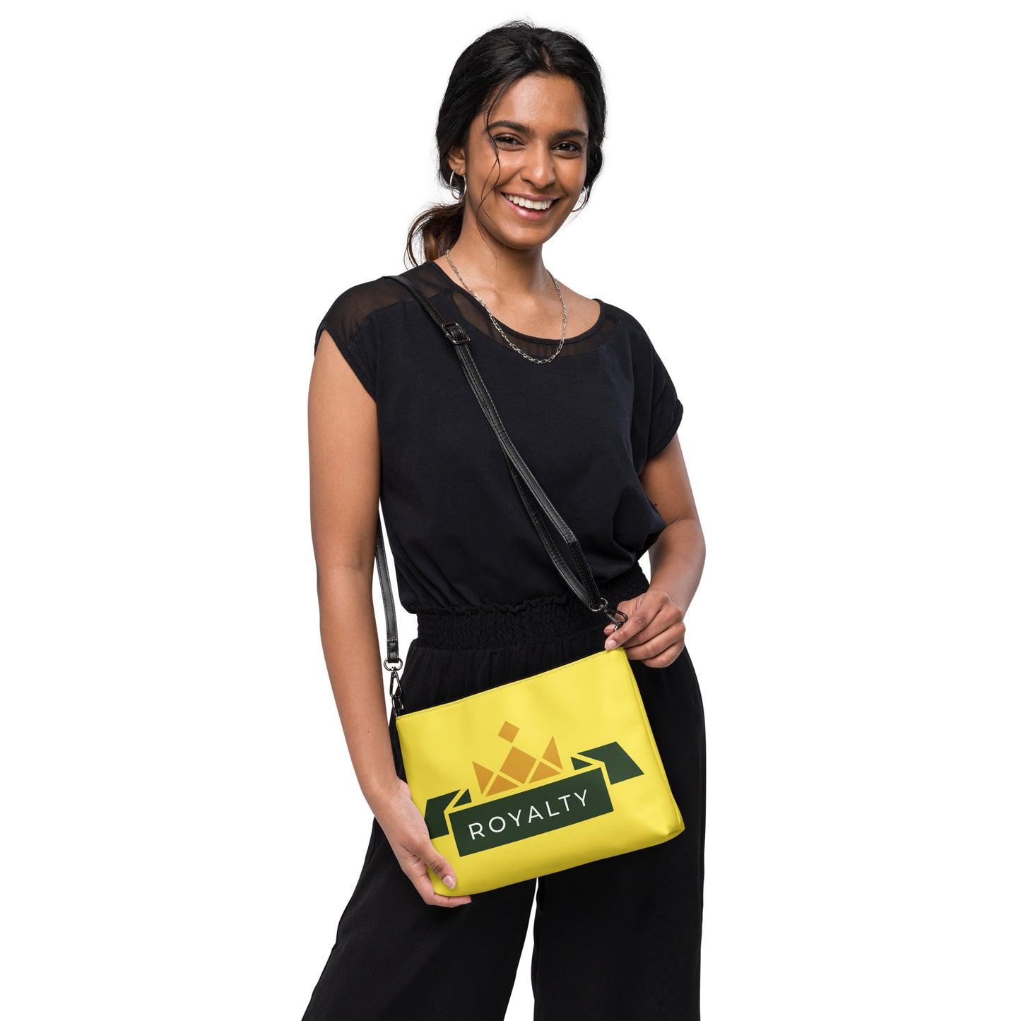 ROYALTY BY XCLUSIF POETIX YELLOW Crossbody bag