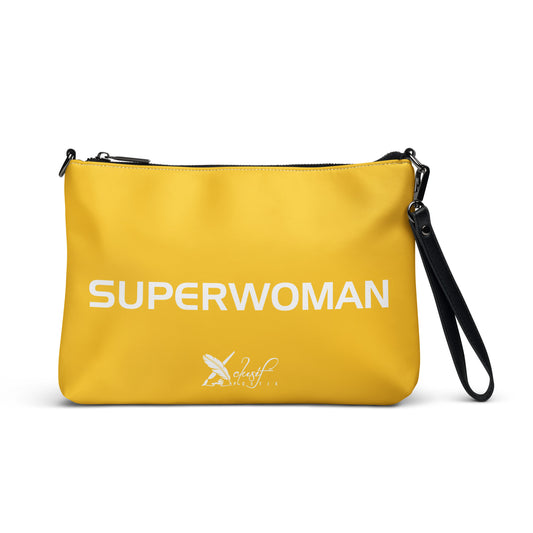 SUPERWOMAN BY XCLUSIF POETIX YELLOW & WHITE Crossbody bag