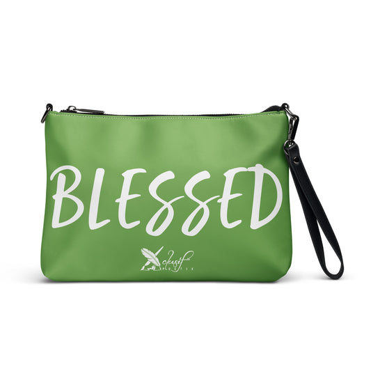 BLESSED BY XCLUSIF POETIX GREEN Crossbody bag