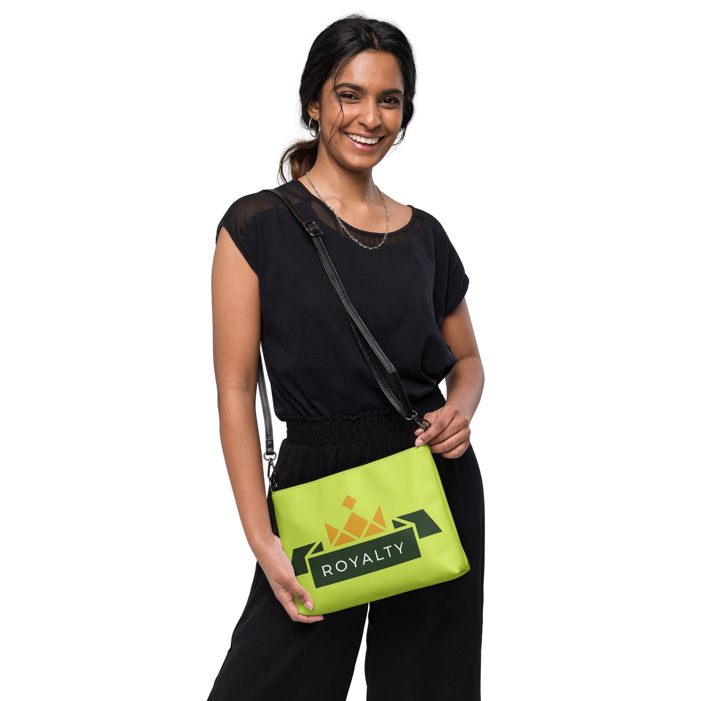 ROYALTY BY XCLUSIF POETIX LIGHT GREEN Crossbody bag