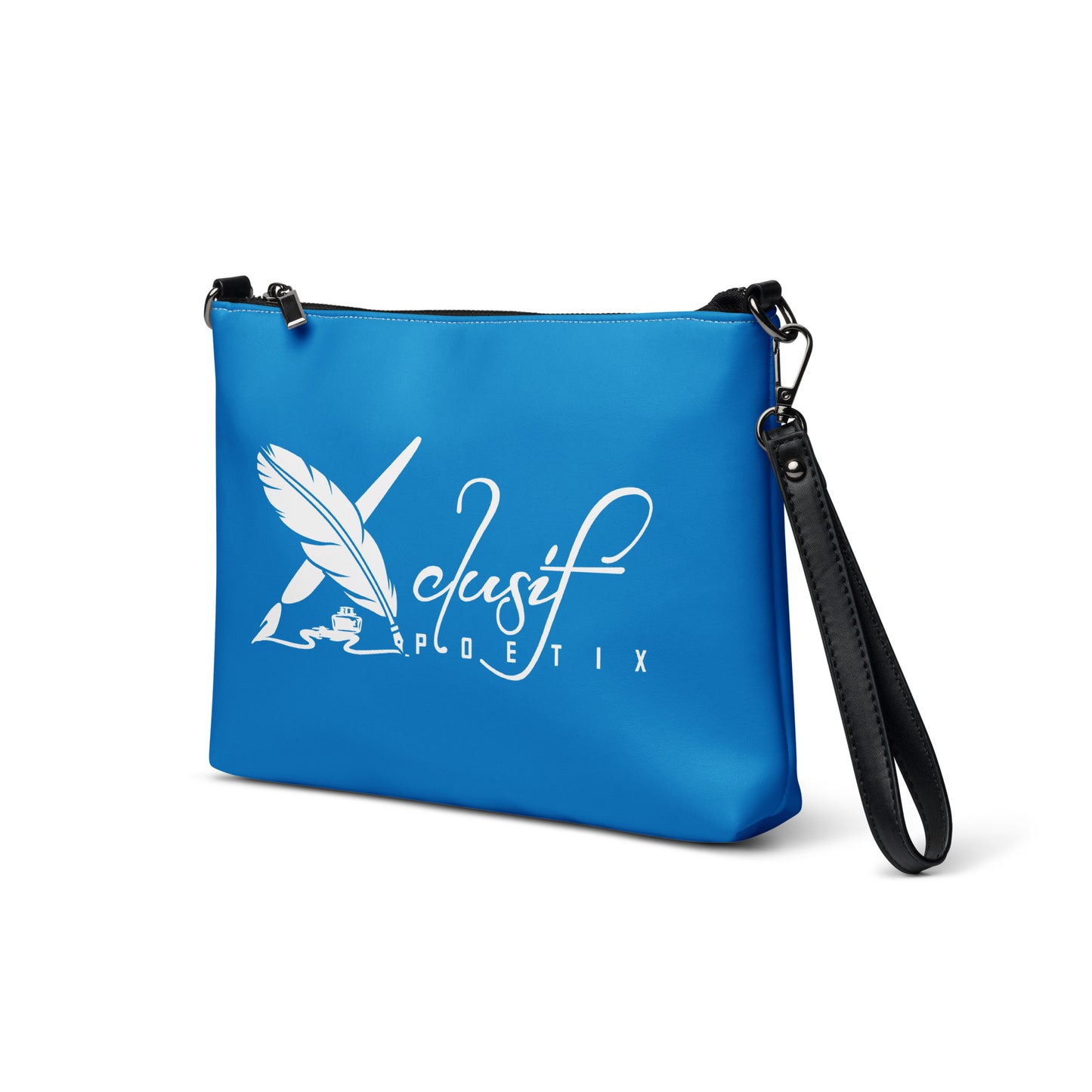 XCLUSIF POETIX BLUE & WHITE Crossbody bag