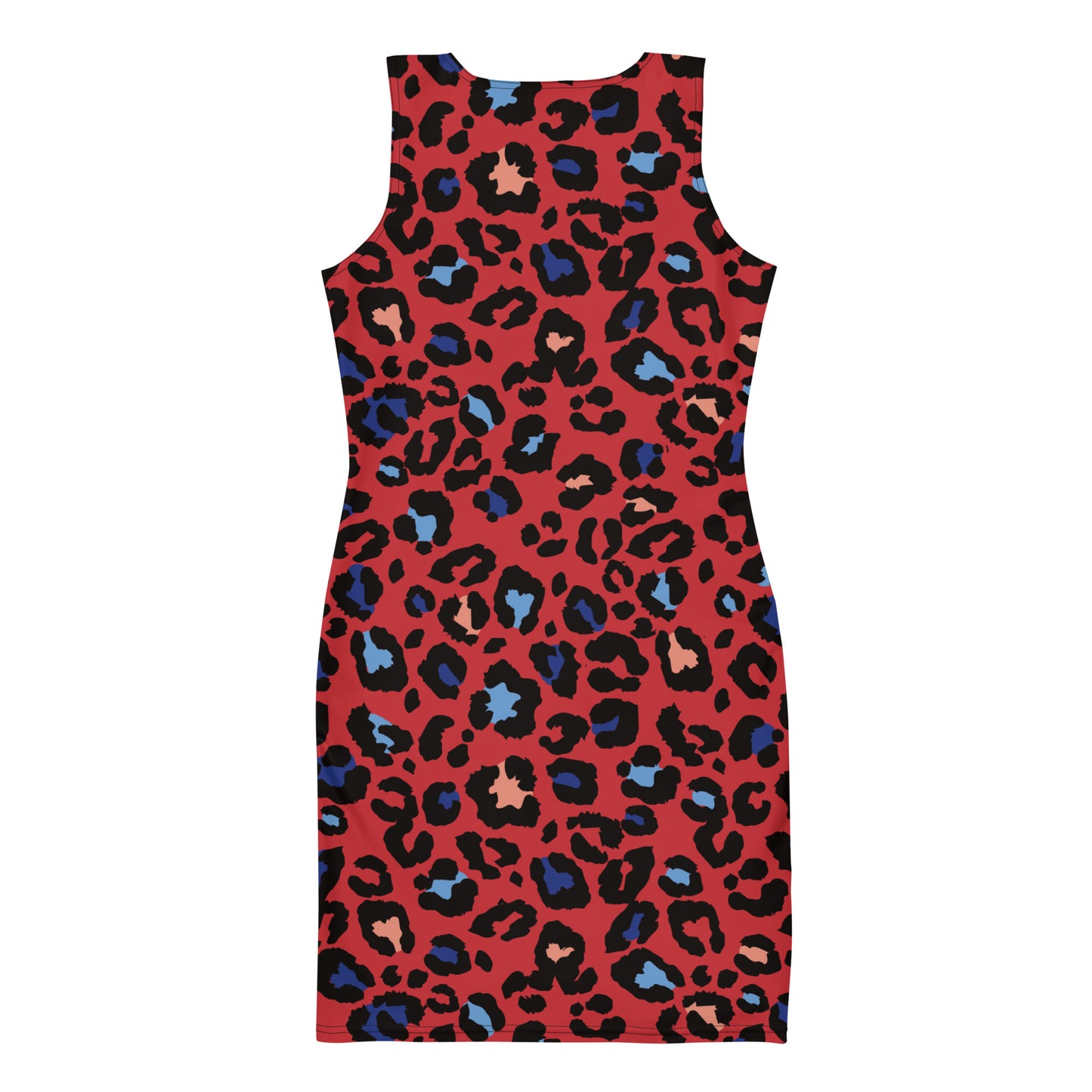 XCLUSIF POETIX RED LEOPARD Women's Dress