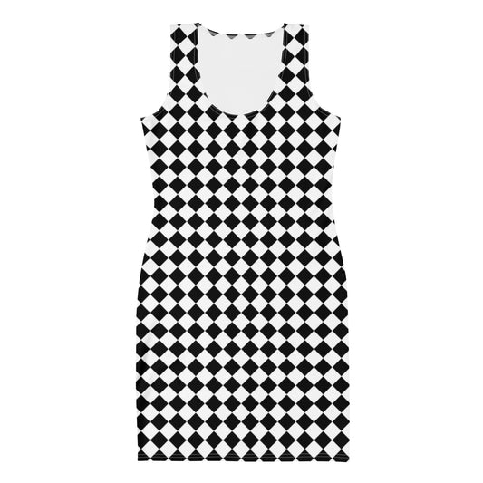 XCLUSIF POETIX CHECKERS Women's Dress