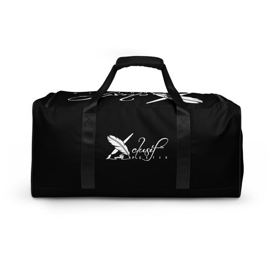 XCLUSIF POETIX BLACK & WHITE Duffle bag