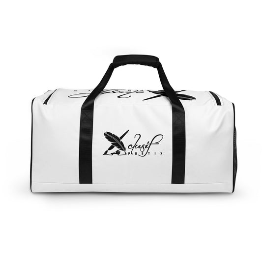 XCLUSIF POETIX WHITE & BLACK Duffle bag