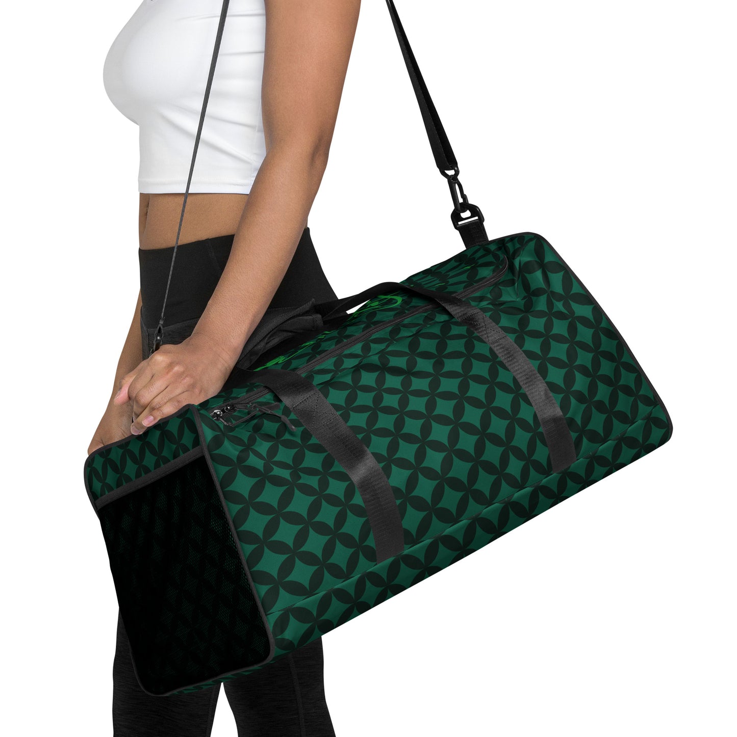 XCLUSIF POETIX LUXURY GREEN Duffle bag