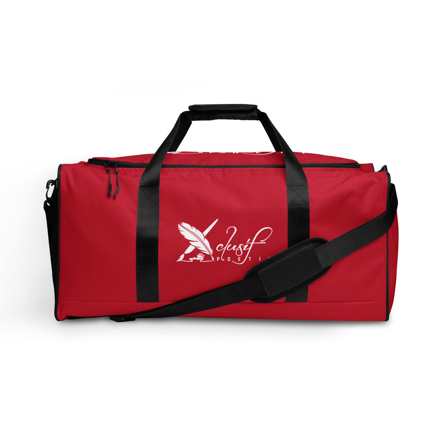 XCLUSIF POETIX RED & WHITE Duffle bag