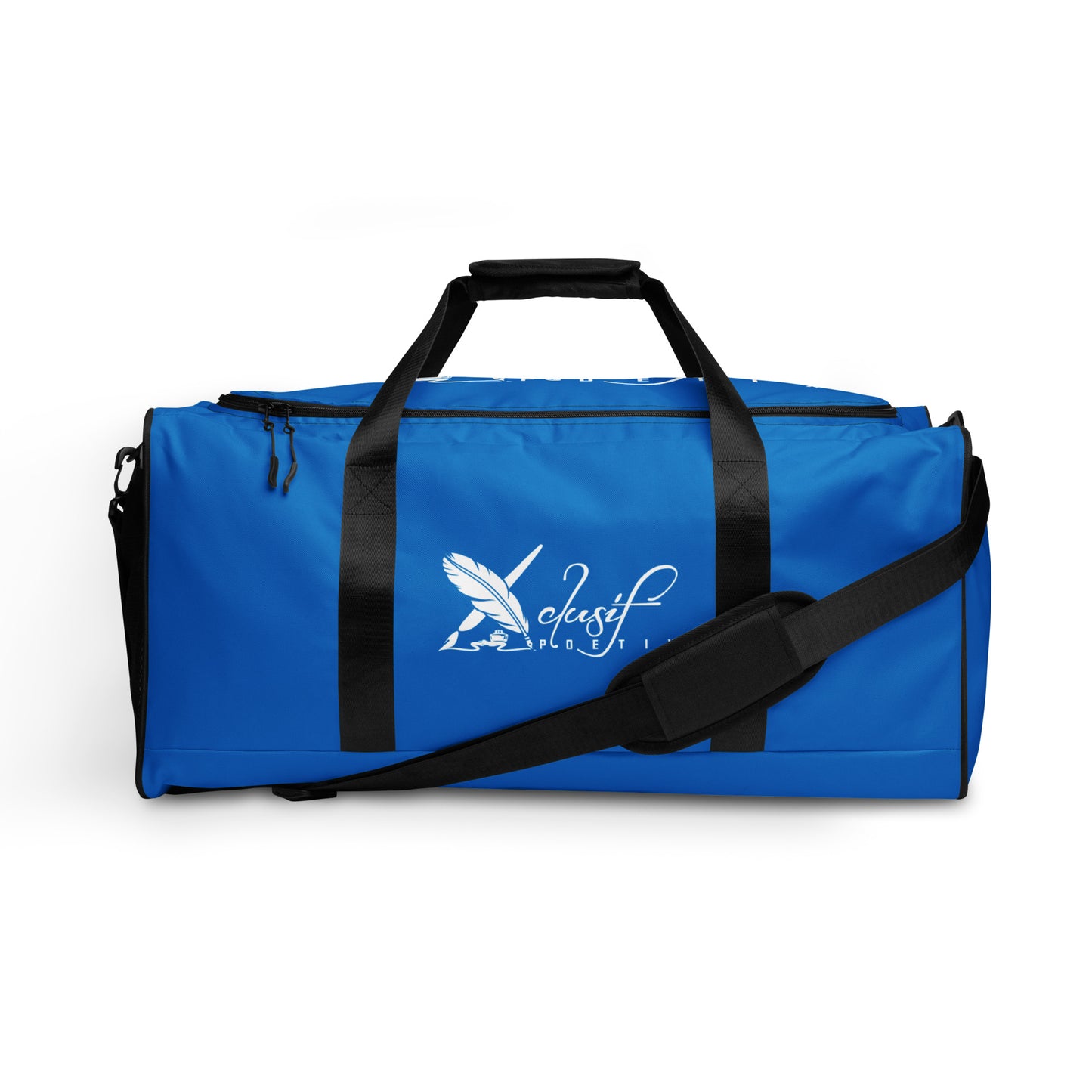 XCLUSIF POETIX BLUE & WHITE Duffle bag