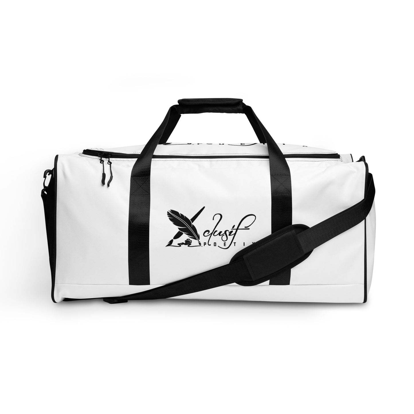 XCLUSIF POETIX WHITE & BLACK Duffle bag