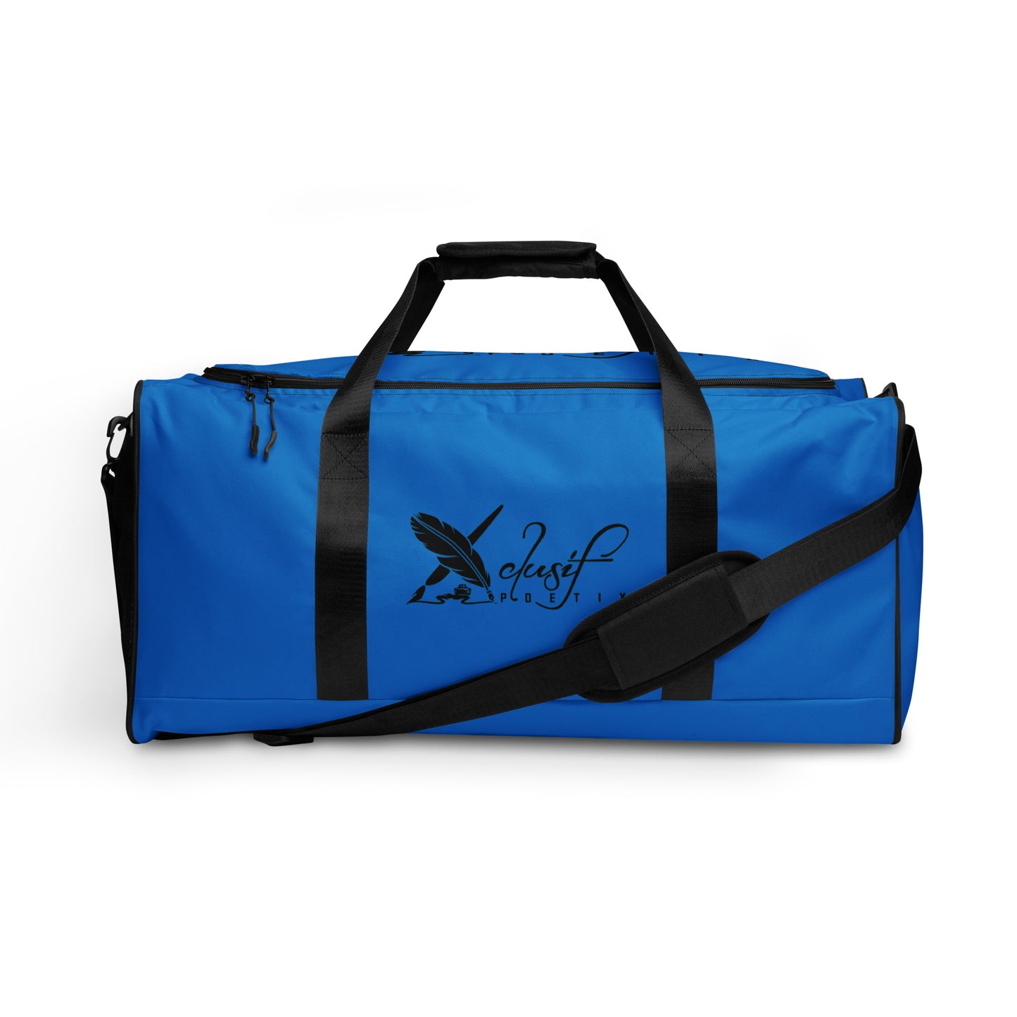 XCLUSIF POETIX BLUE & BLACK Duffle bag