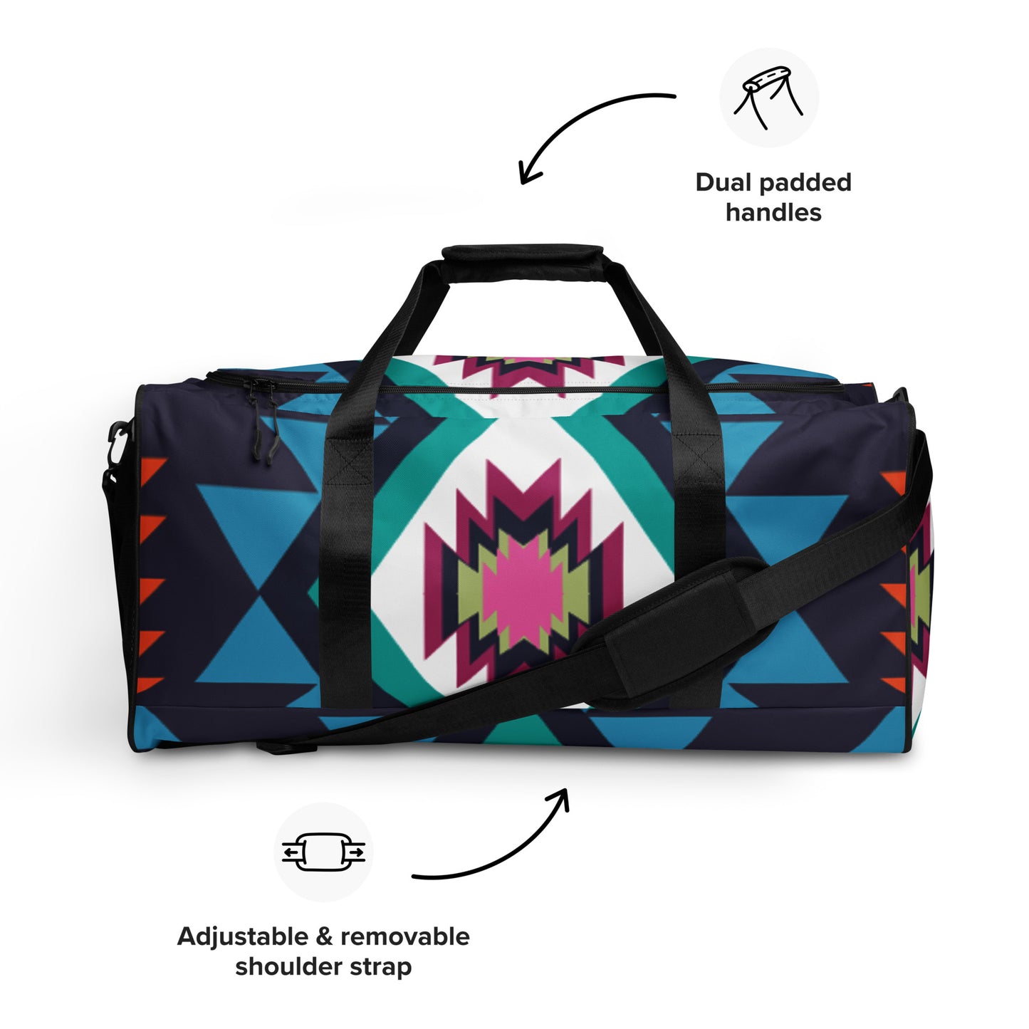 TRIBAL BY XCLUSIF POETIX Duffle bag