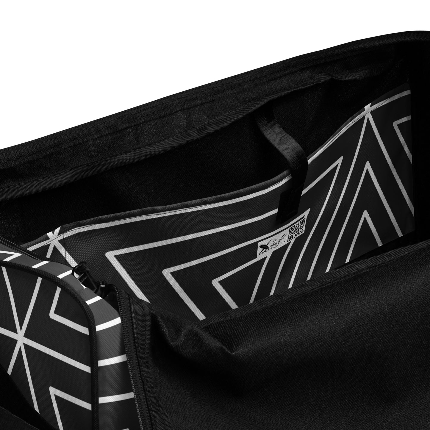 XCLUSIF POETIX BLACK TRIANGLE Duffle bag