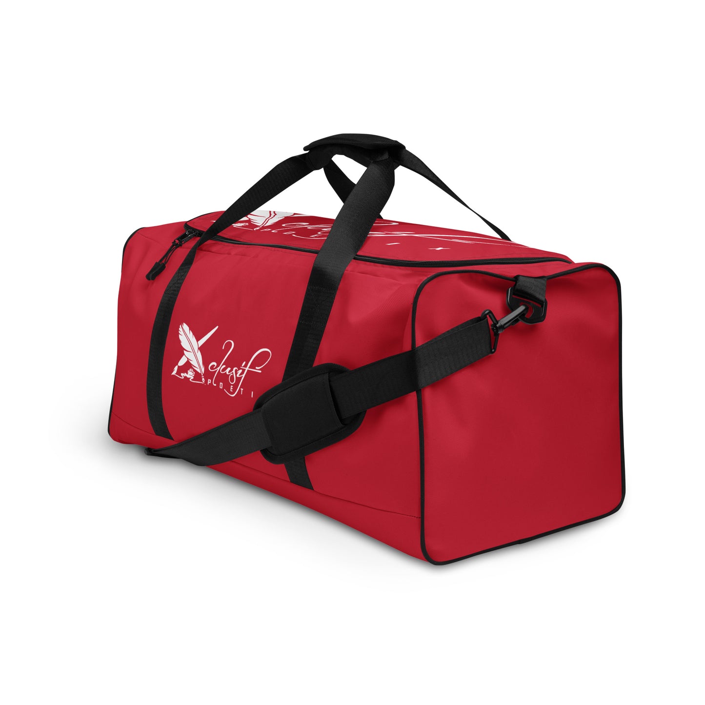 XCLUSIF POETIX RED & WHITE Duffle bag