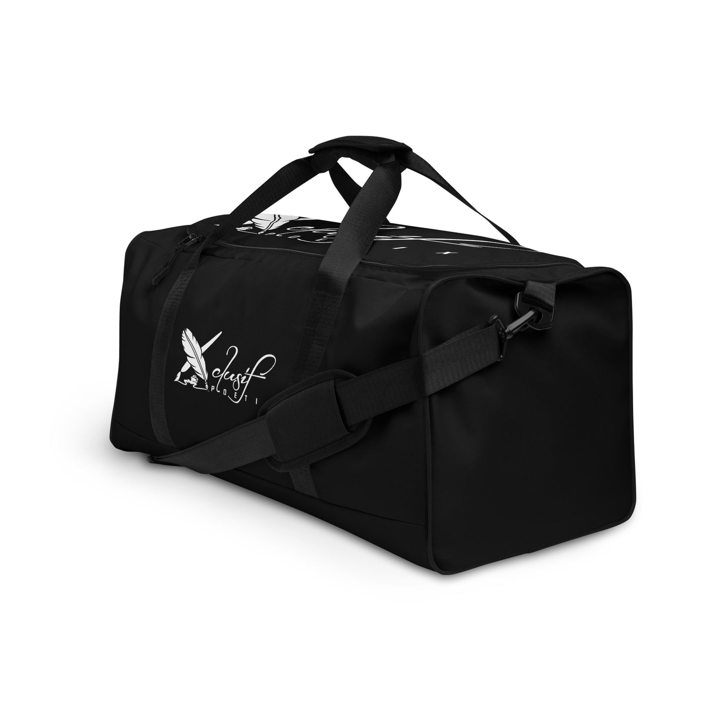 XCLUSIF POETIX BLACK & WHITE Duffle bag