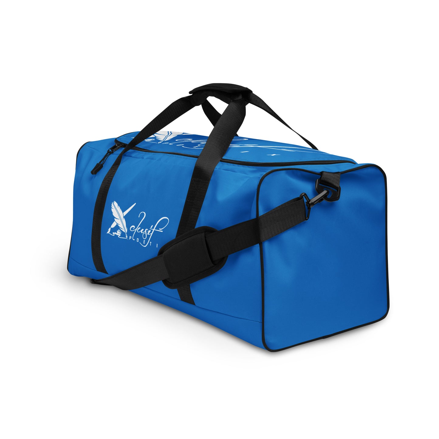 XCLUSIF POETIX BLUE & WHITE Duffle bag