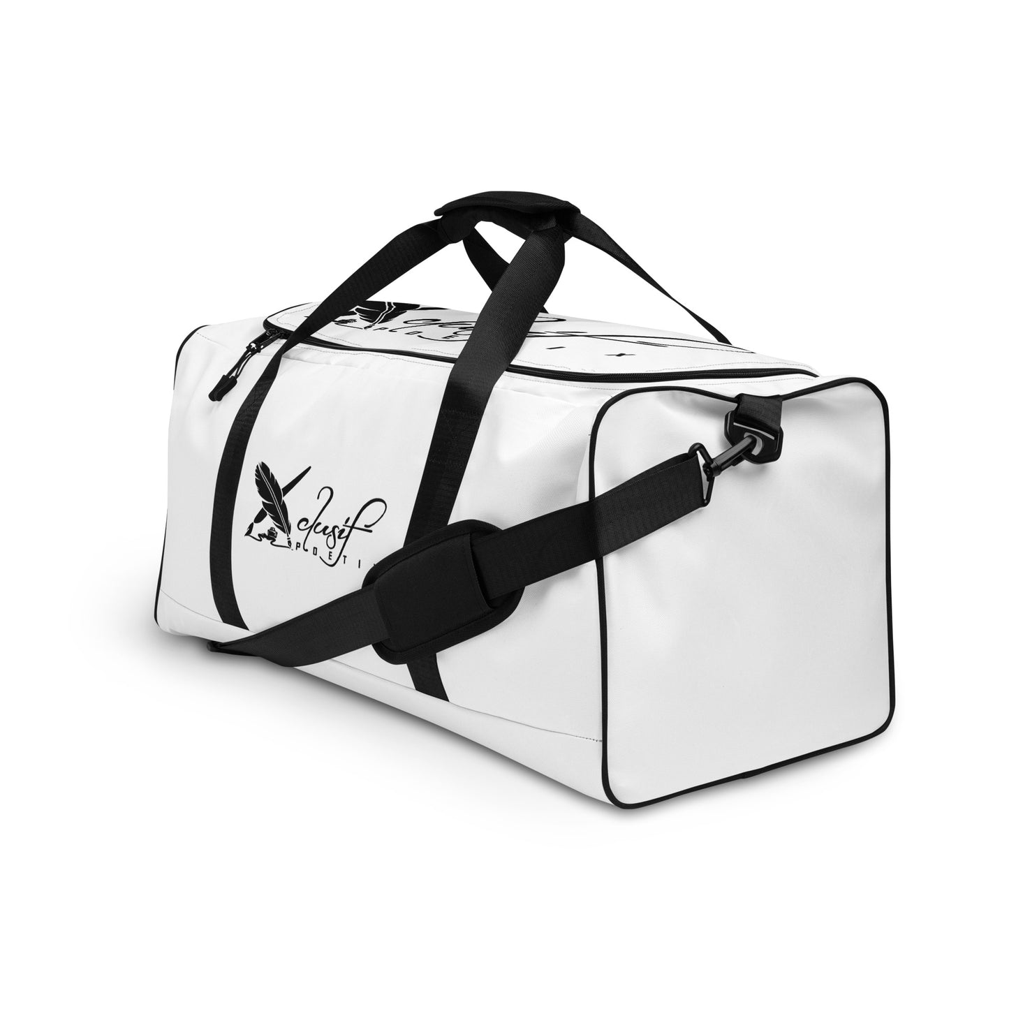 XCLUSIF POETIX WHITE & BLACK Duffle bag