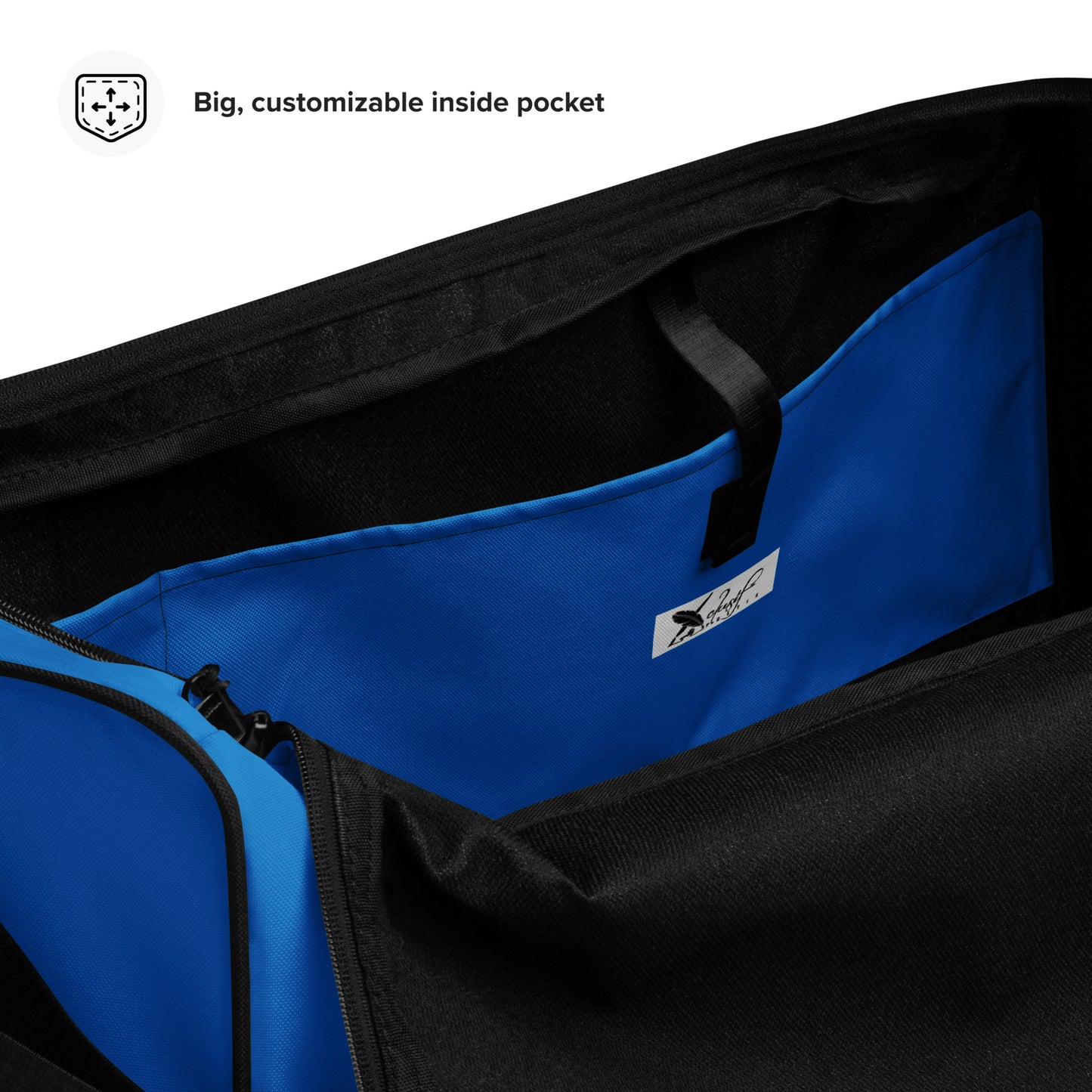 XCLUSIF POETIX BLUE & WHITE Duffle bag