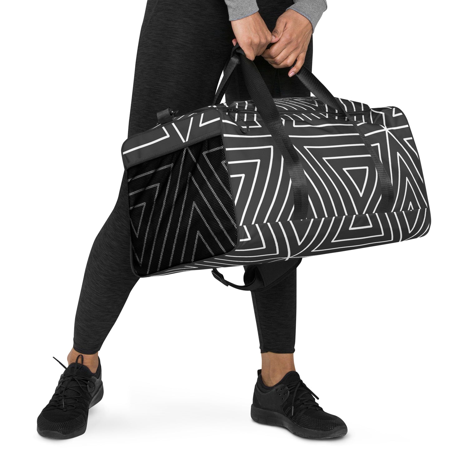 XCLUSIF POETIX BLACK TRIANGLE Duffle bag