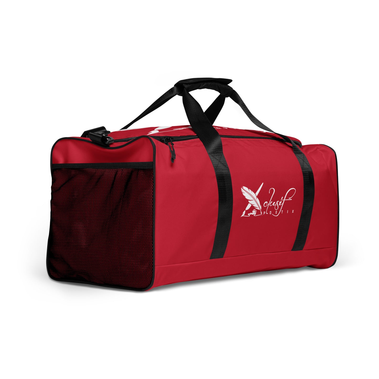 XCLUSIF POETIX RED & WHITE Duffle bag