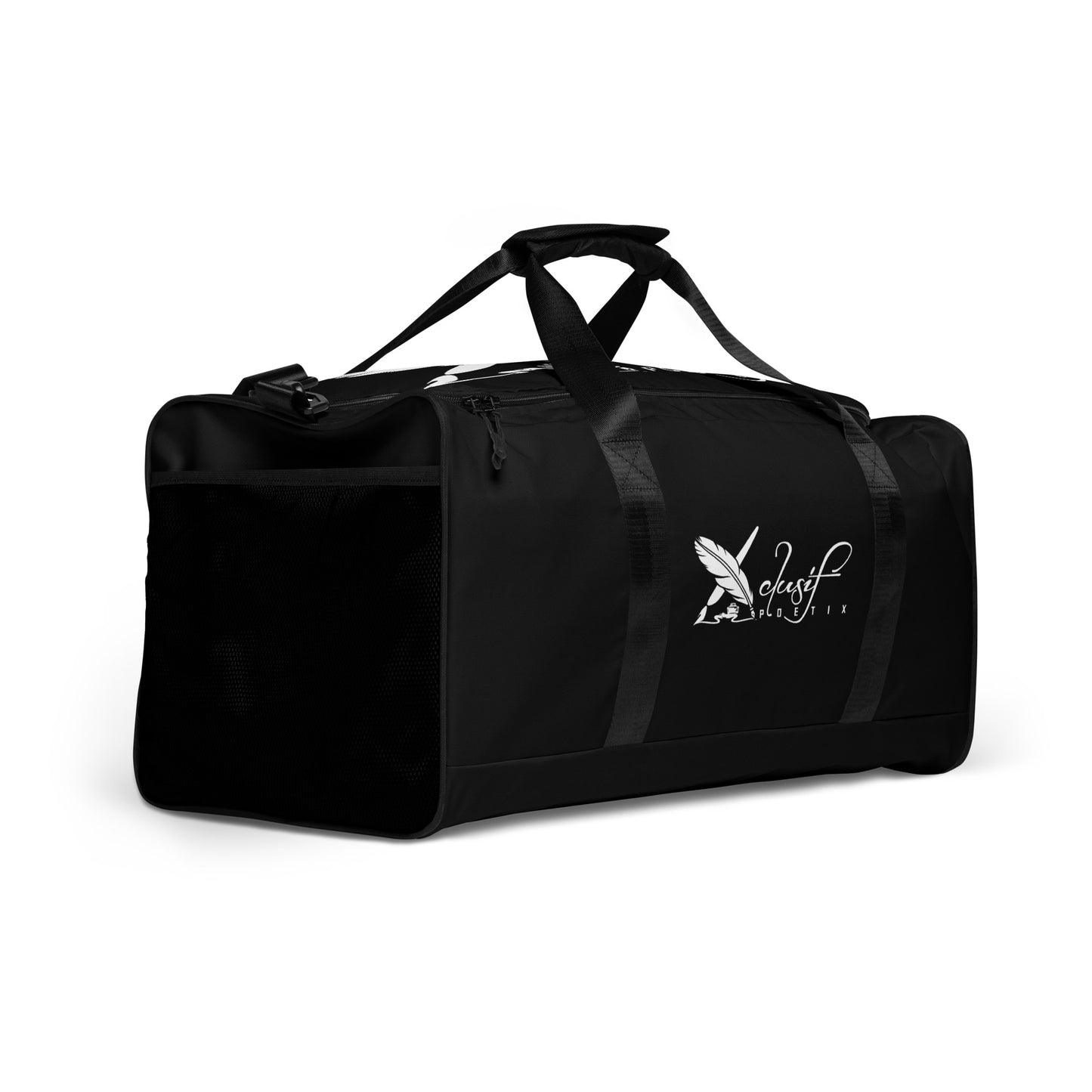 XCLUSIF POETIX BLACK & WHITE Duffle bag