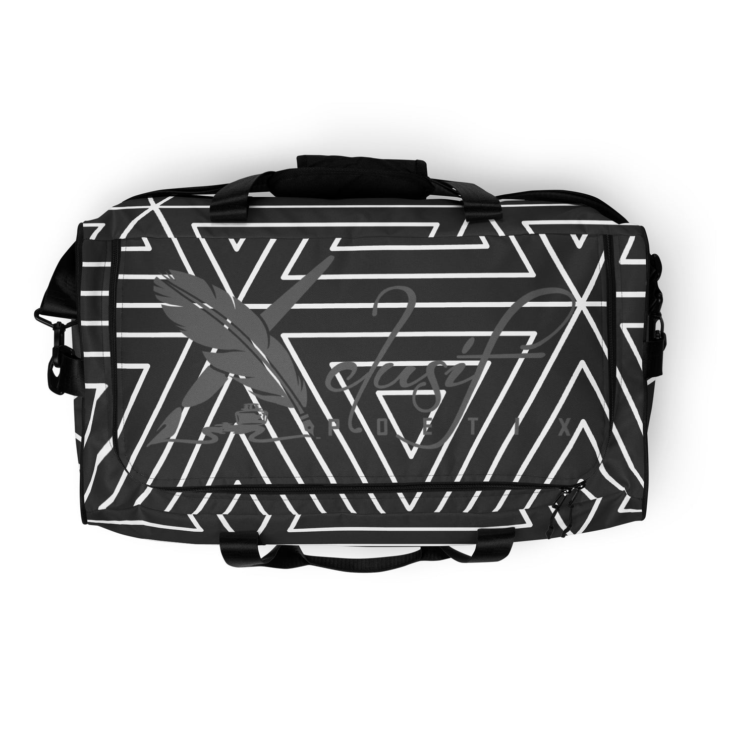 XCLUSIF POETIX BLACK TRIANGLE Duffle bag