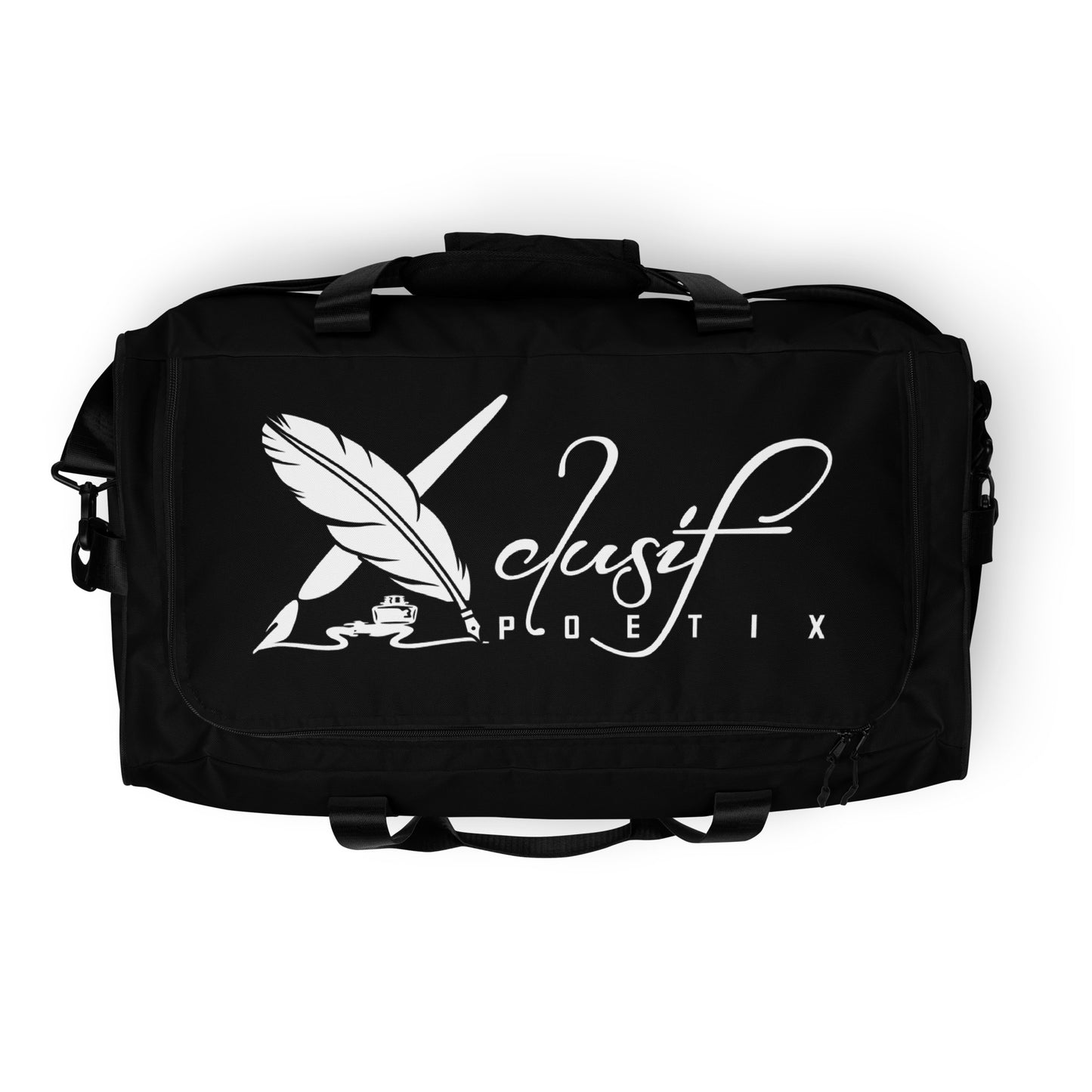 XCLUSIF POETIX BLACK & WHITE Duffle bag