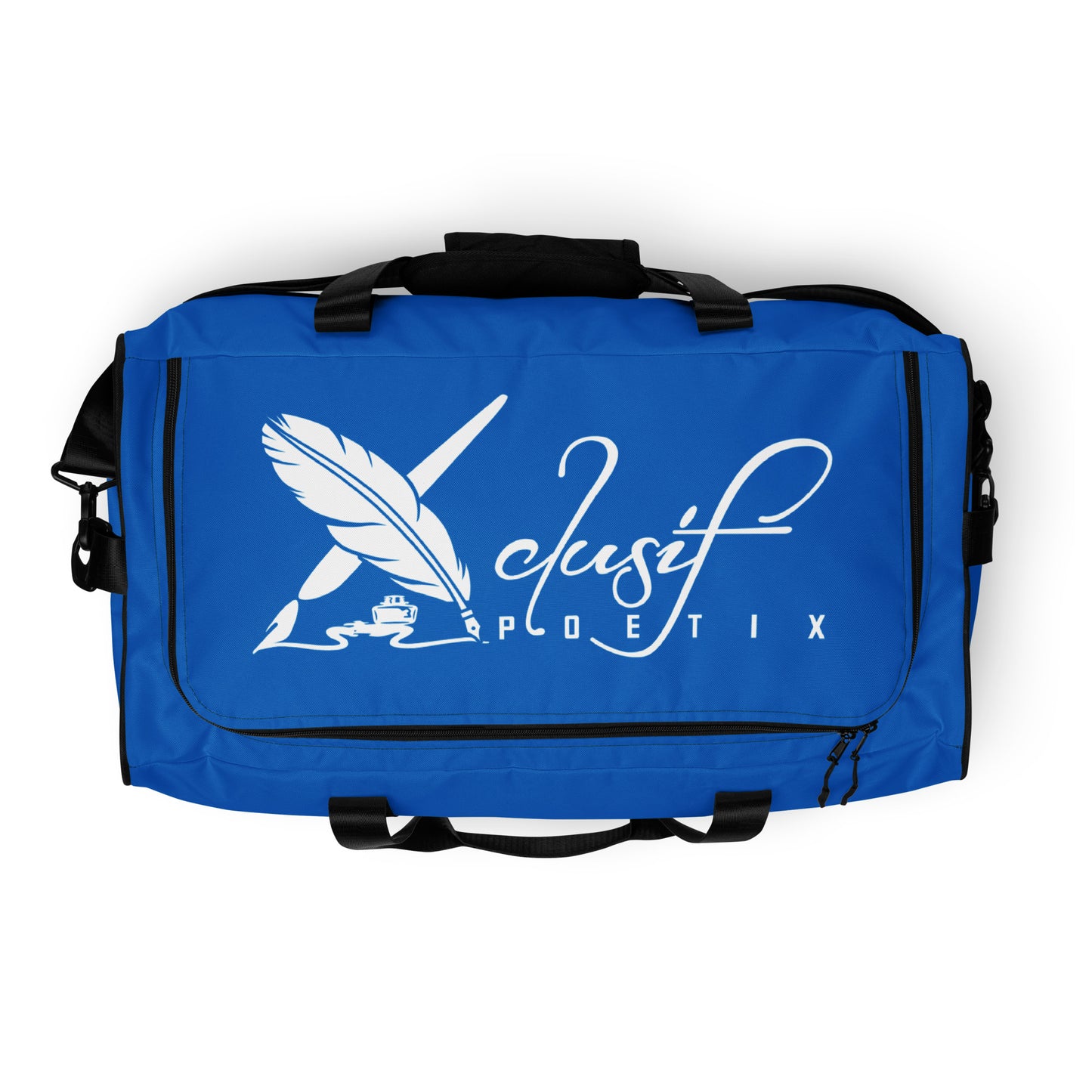 XCLUSIF POETIX BLUE & WHITE Duffle bag