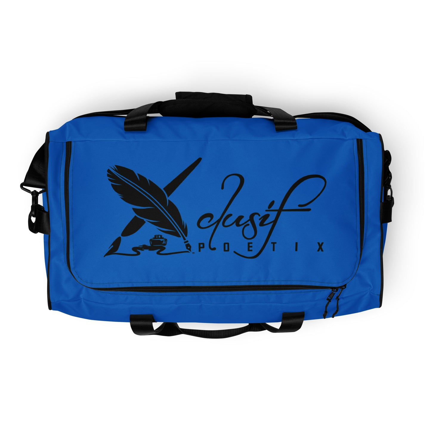 XCLUSIF POETIX BLUE & BLACK Duffle bag