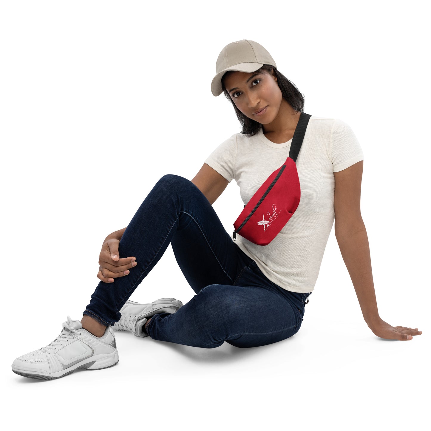 XCLUSIF POETIX RED & WHITE Fanny Pack