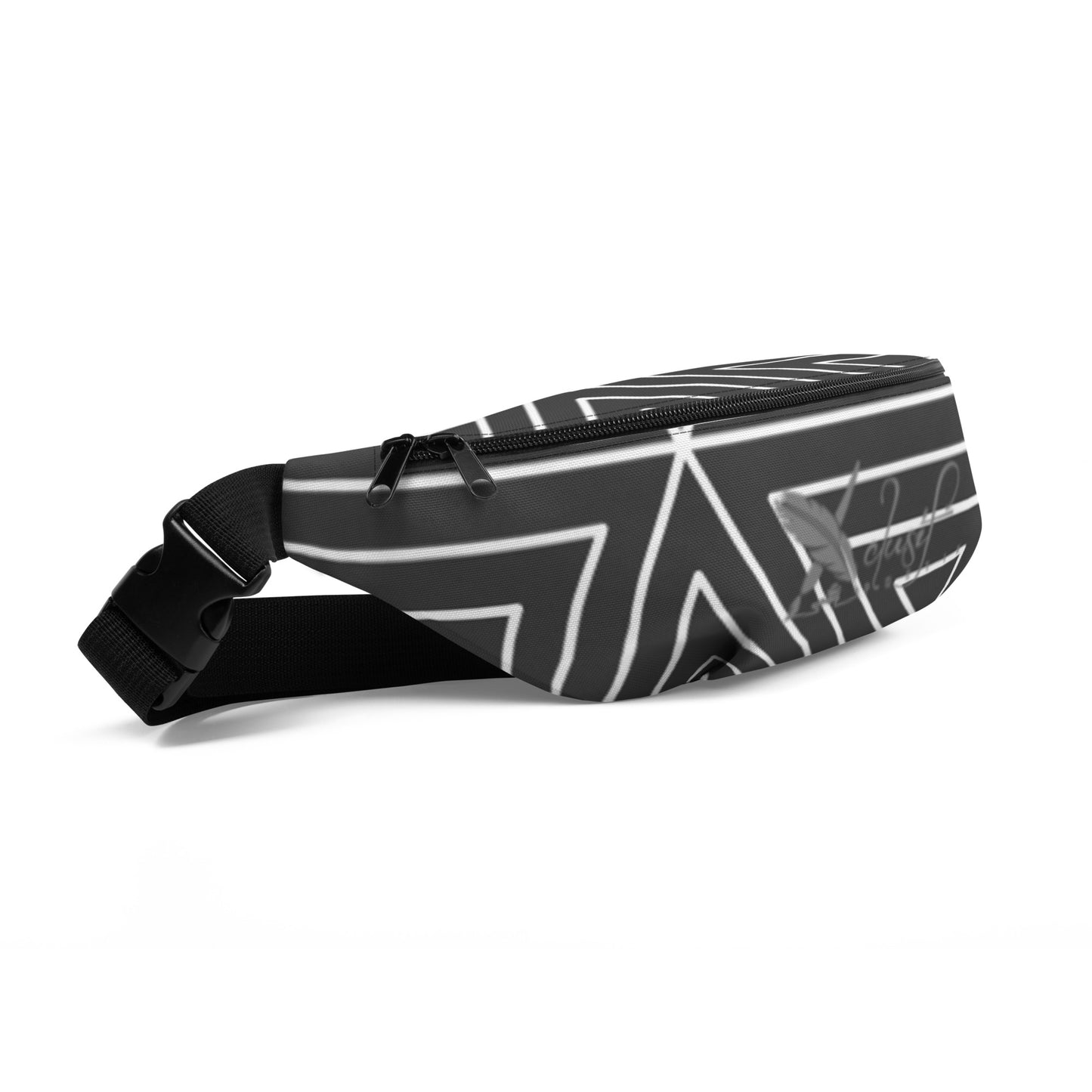 XCLUSIF POETIX BLACK TRIANGLE Fanny Pack